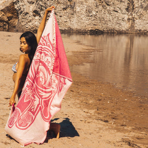 Citizens of the Beach - Hand of Fatima (Hamsa) Turkish Towels